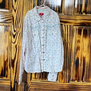 Girls Mossimo Western Shirt